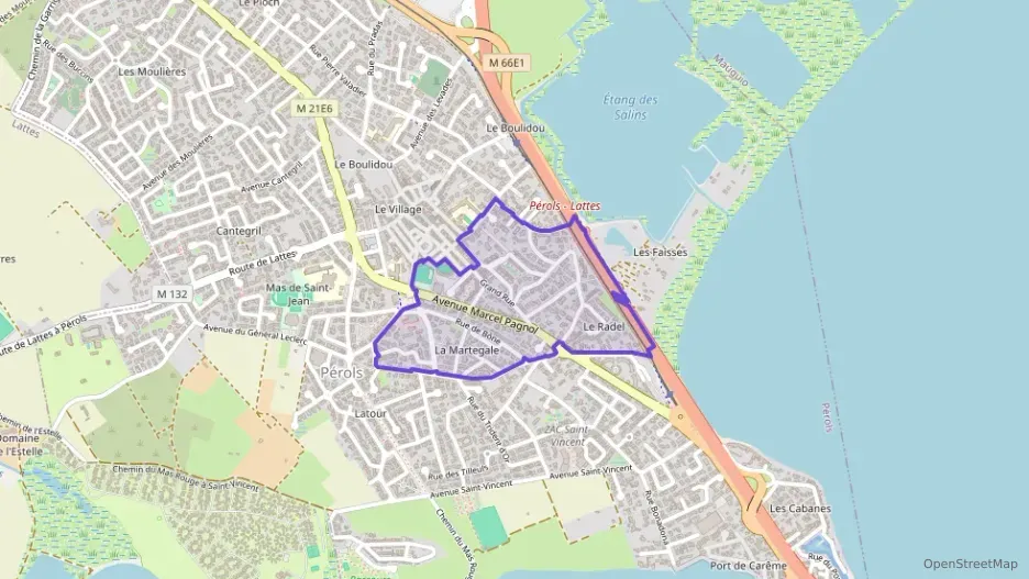 Appartement 83 m² quatre pièces à vendre à Pérols