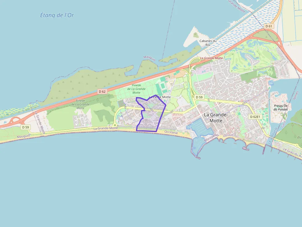 Appartement 38 m² deux pieces à vendre à La Grande-Motte