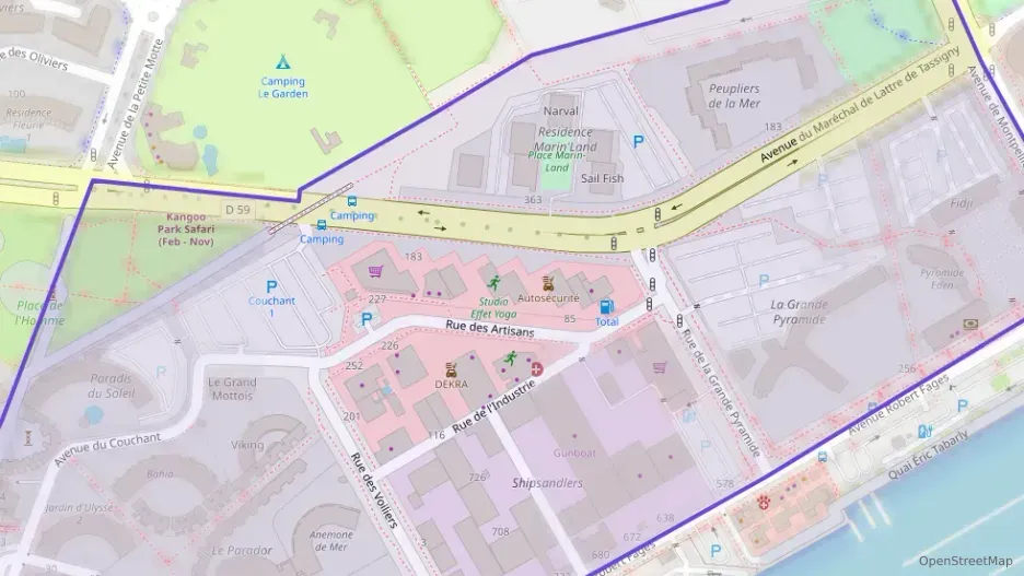 Appartement 47 m² trois pièces à vendre à La Grande-Motte