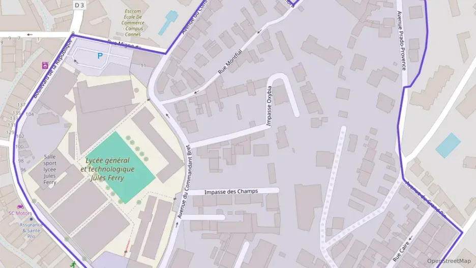 Appartement 30 m² deux pieces à vendre à Cannes Appartement 30 m² deux pieces à vendre à Cannes