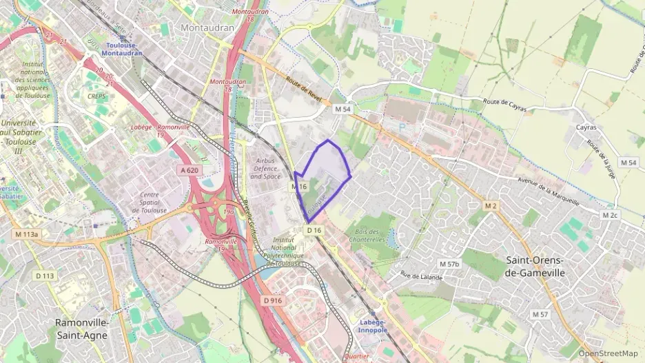 Appartement 58 m² trois pièces à vendre à Toulouse