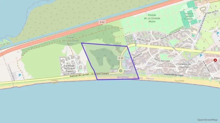 Appartement 73 m² trois pièces à vendre à La Grande-Motte