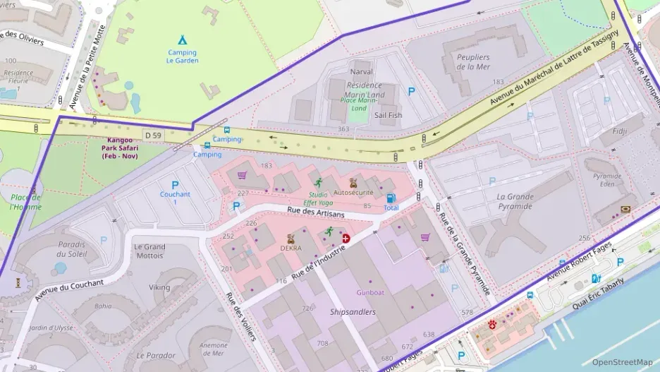 Appartement 45 m² deux pieces à vendre à La Grande-Motte Appartement 45 m² deux pieces à vendre à La Grande-Motte