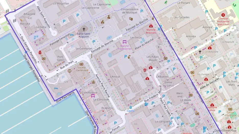 Appartement 68 m² trois pièces à vendre à La Grande-Motte