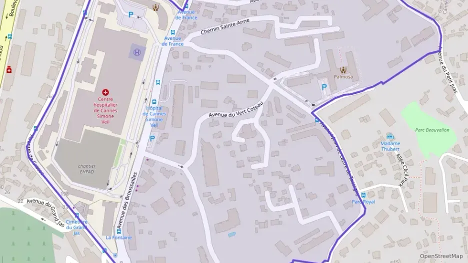 Appartement 82 m² trois pièces à vendre à Cannes