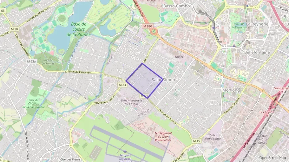 Appartement 53 m² trois pièces à vendre à Toulouse Appartement 53 m² trois pièces à vendre à Toulouse