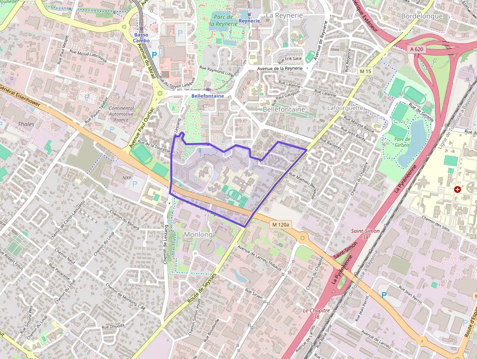 Appartement 95 m² quatre pièces à vendre à Toulouse