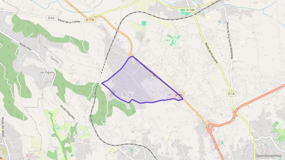 Appartement 55 m² trois pièces à vendre à Aix-en-Provence