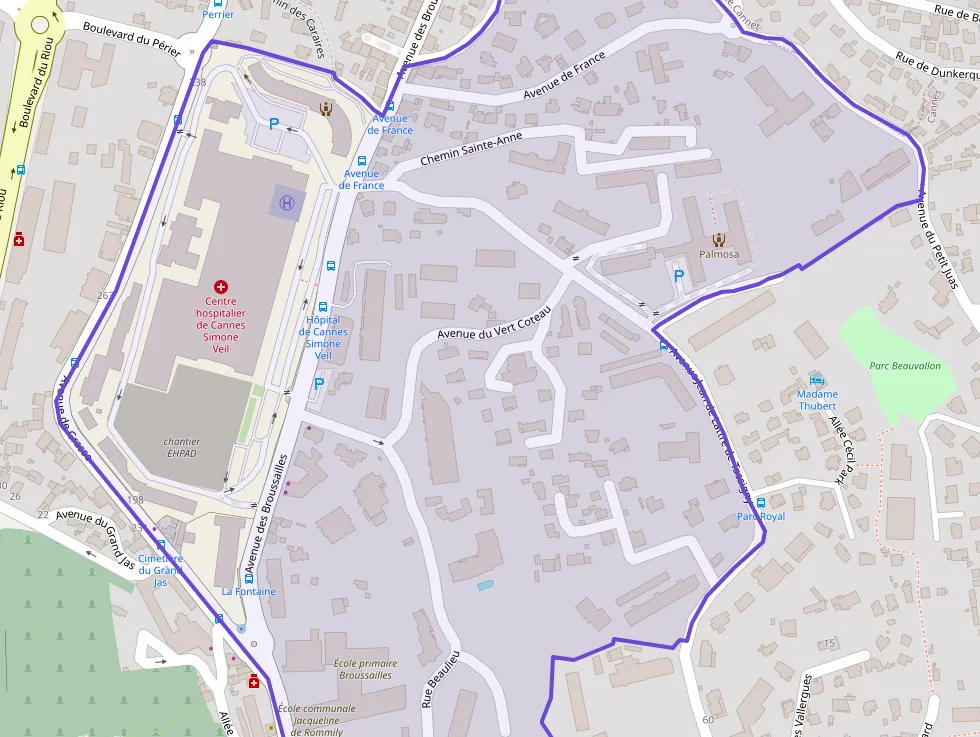 Appartement 83 m² trois pièces à vendre à Cannes