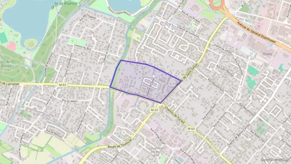 Appartement 66 m² trois pièces à vendre à Toulouse