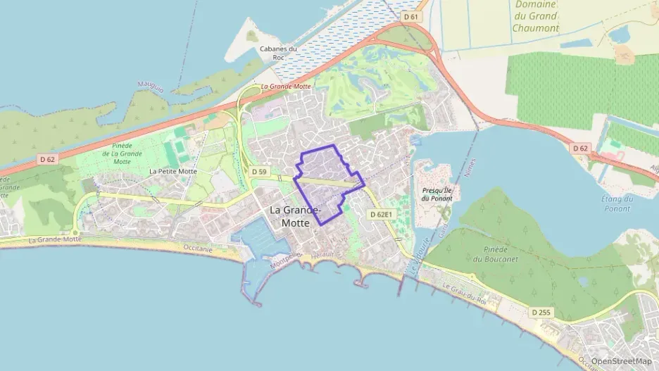 Appartement 49 m² deux pieces à vendre à La Grande-Motte