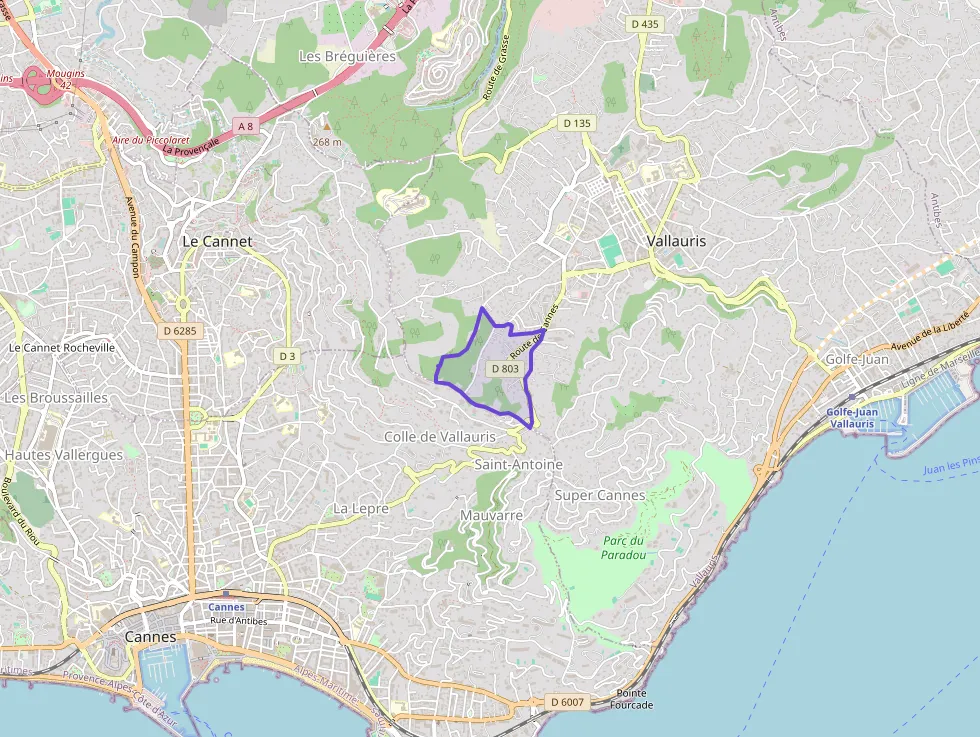 Appartement 71 m² trois pièces à vendre à Vallauris