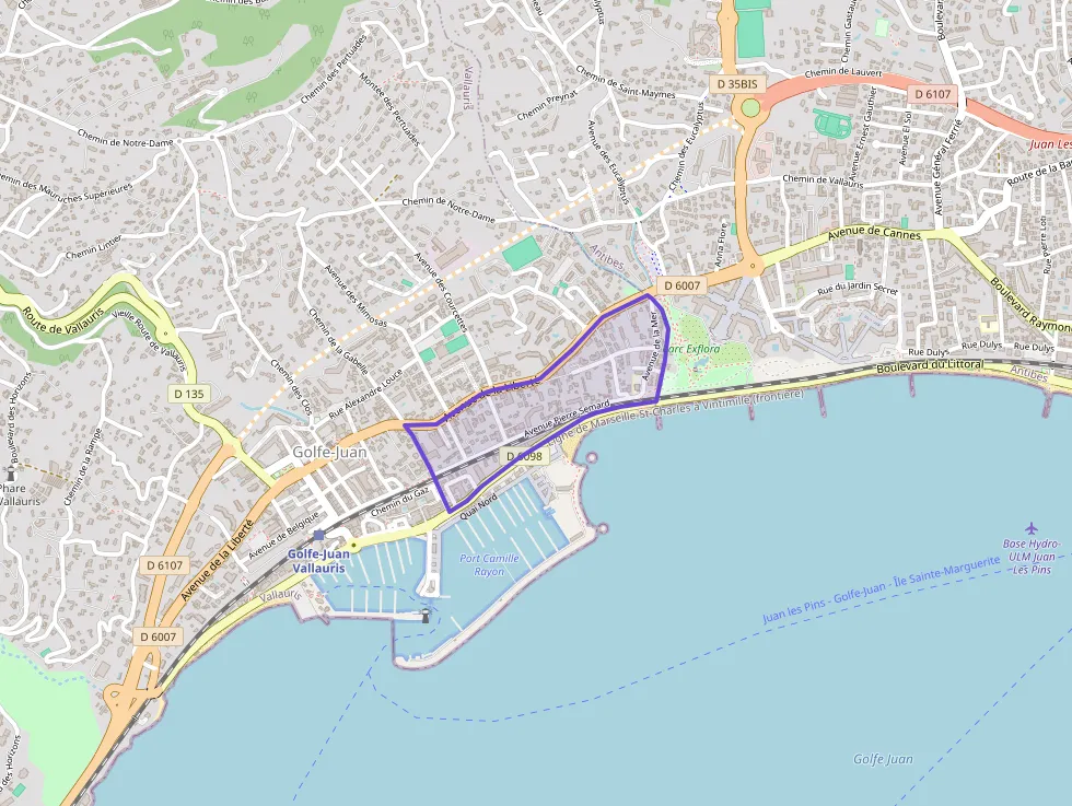 Appartement 38 m² une piece à vendre à Vallauris