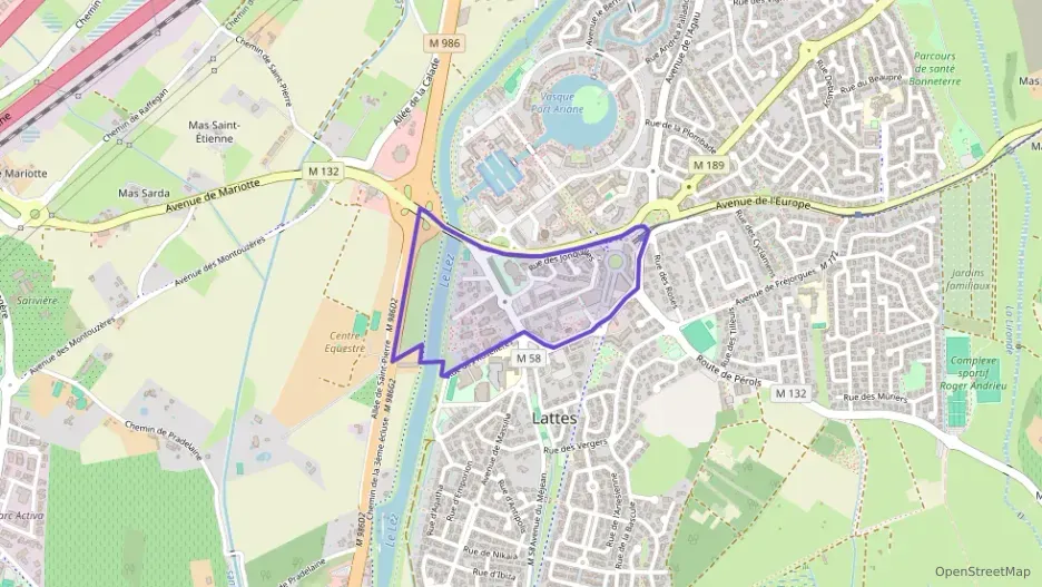 Appartement 72 m² quatre pièces à vendre à Lattes