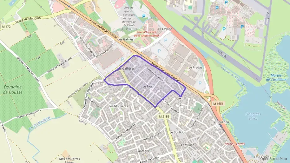 Appartement 98 m² quatre pièces à vendre à Pérols