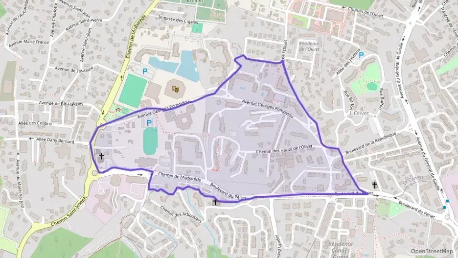 Appartement 43 m² deux pieces à vendre à Le Cannet