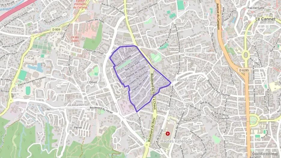 Appartement 42 m² deux pieces à vendre à Le Cannet