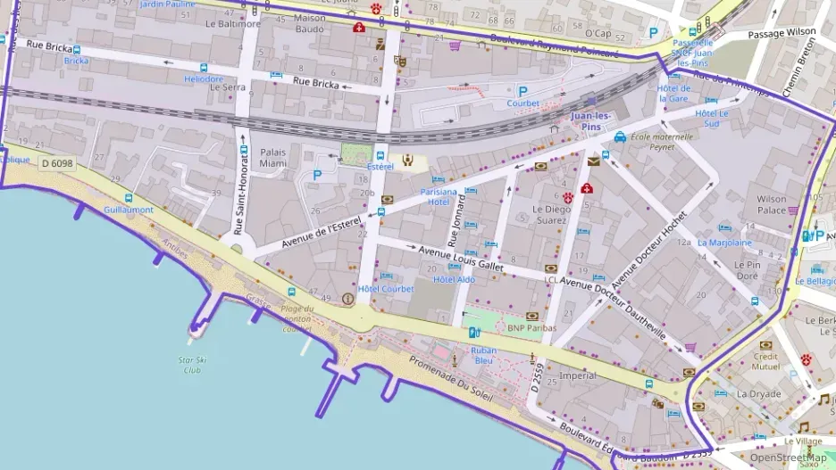 Appartement 50 m² deux pieces à vendre à Antibes