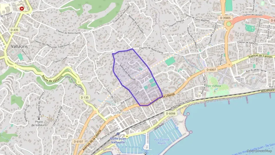 Appartement 81 m² trois pièces à vendre à Vallauris