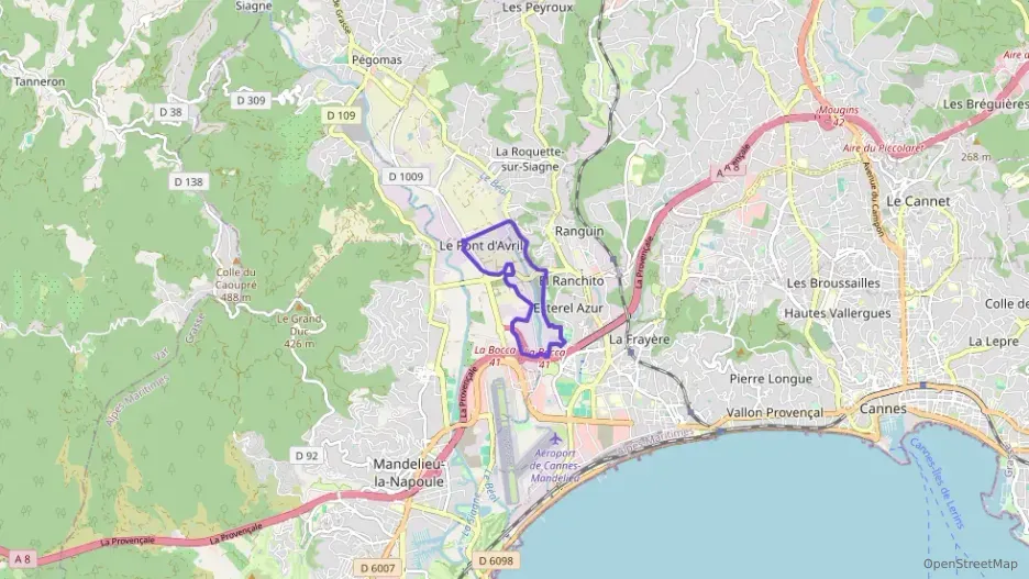 Appartement 76 m² trois pièces à vendre à Cannes