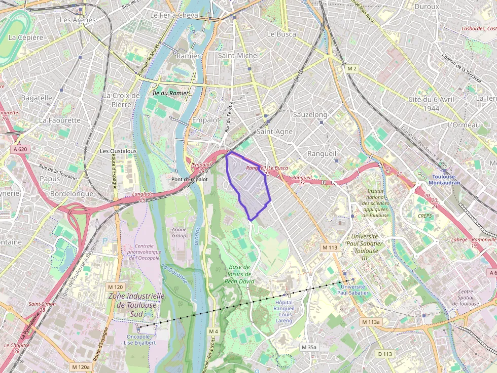 Appartement 27 m² une piece à vendre à Toulouse