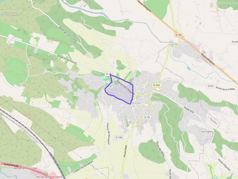 Appartement 85 m² trois pièces à vendre à Éguilles