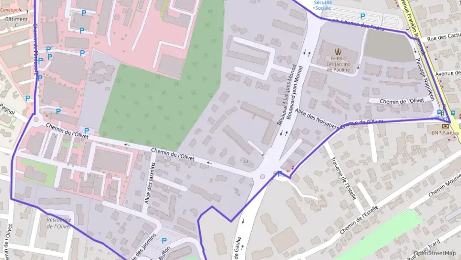 Appartement 49 m² deux pieces à vendre à Le Cannet