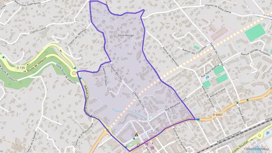 Appartement 59 m² deux pieces à vendre à Vallauris