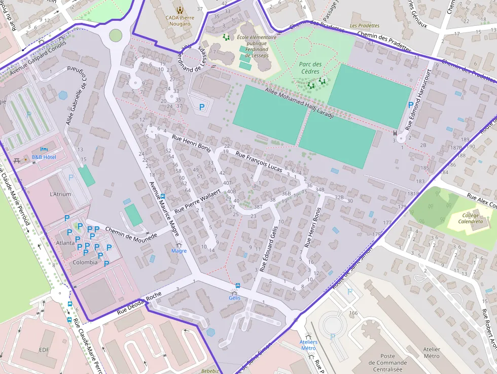 Appartement 38 m² deux pieces à vendre à Toulouse