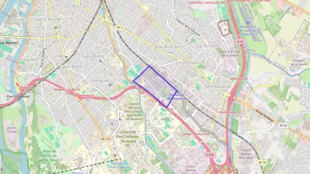 Appartement 45 m² deux pieces à vendre à Toulouse