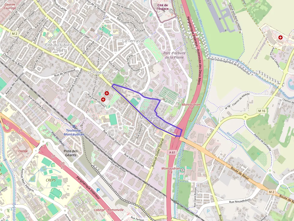 Appartement 36 m² une piece à vendre à Toulouse