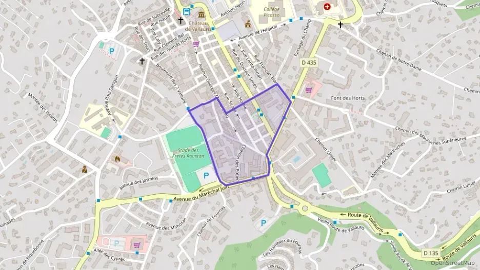 Appartement 53 m² trois pièces à vendre à Vallauris