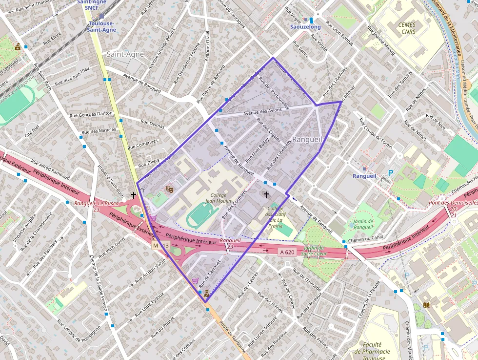 Appartement 40 m² deux pieces à vendre à Toulouse