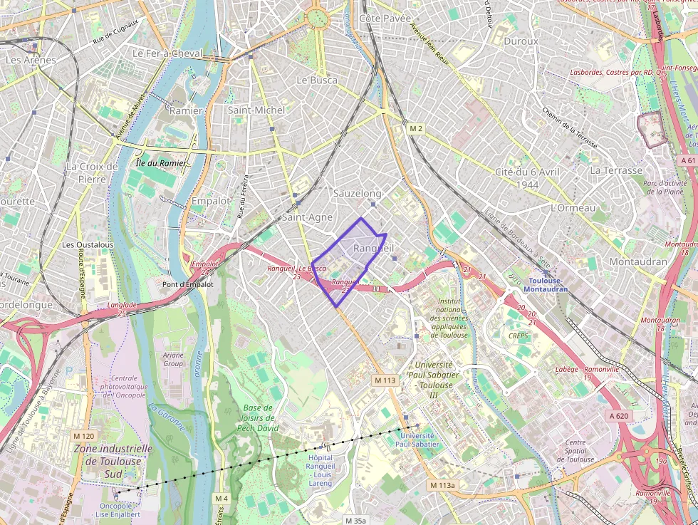 Appartement 40 m² deux pieces à vendre à Toulouse