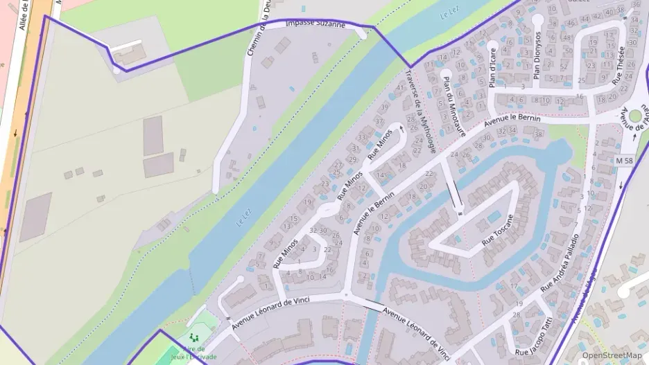 Appartement 51 m² deux pieces à vendre à Lattes