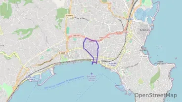 appartement de deux chambres 52 m² à vendre à Antibes