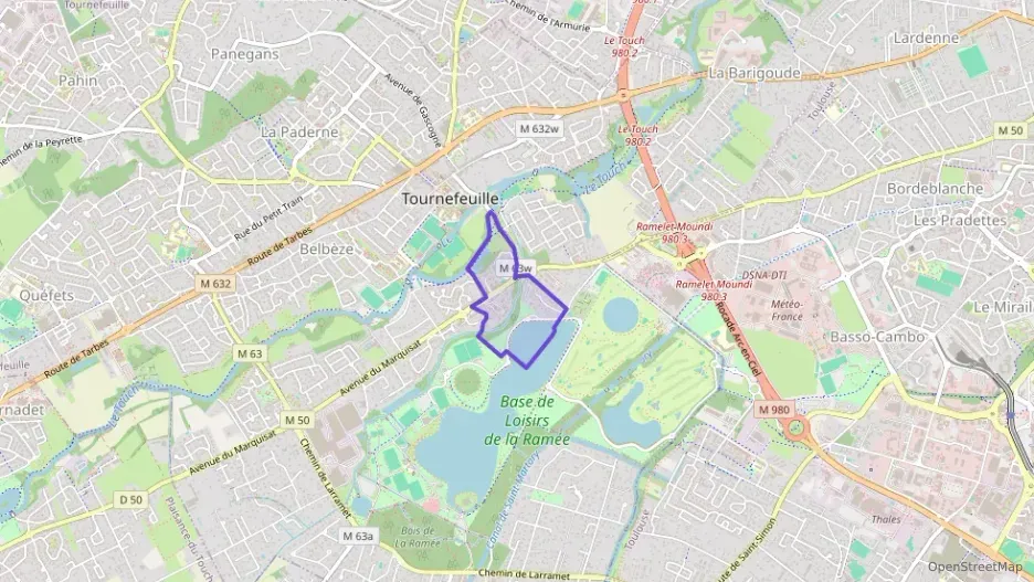 Appartement 60 m² trois pièces à vendre à Tournefeuille