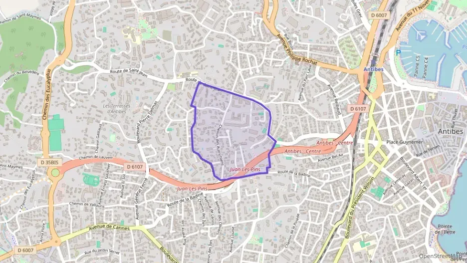 Appartement 52 m² deux pieces à vendre à Antibes