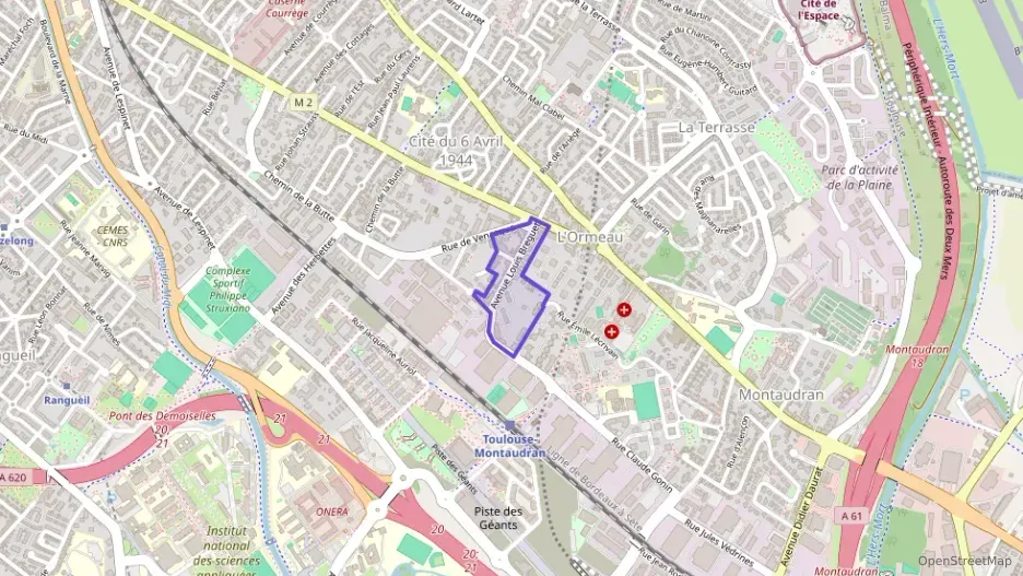 Appartement 44 m² deux pieces à vendre à Toulouse
