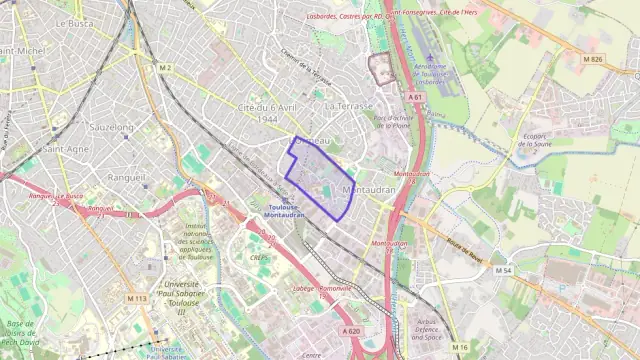 Appartement 96 m² quatre pièces à vendre à Toulouse