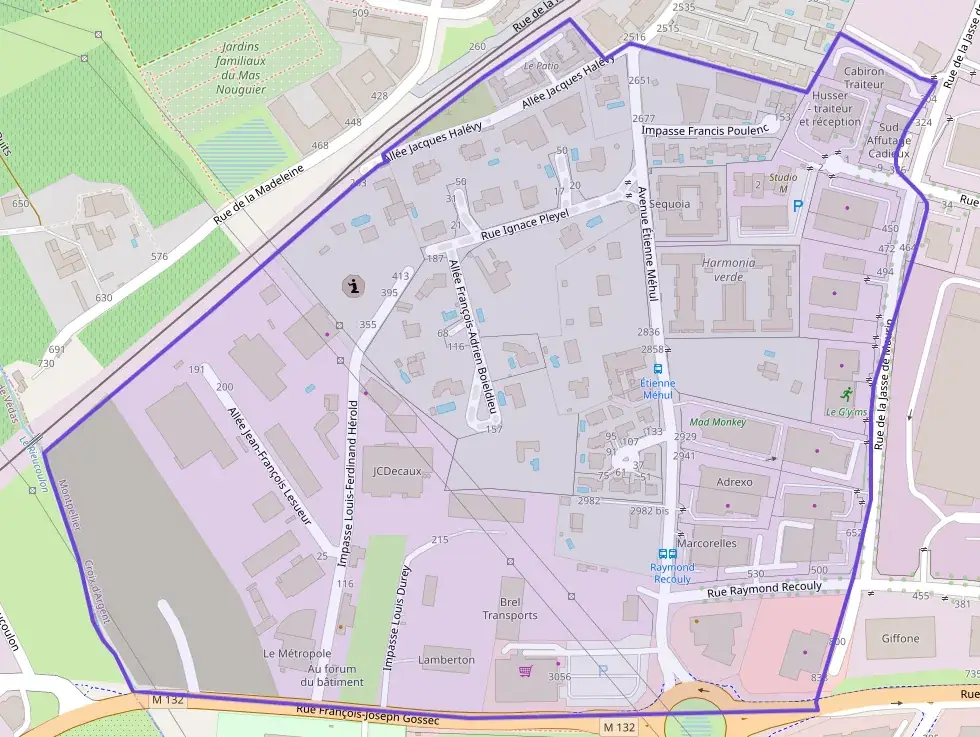 Appartement 43 m² deux pieces à vendre à Montpellier