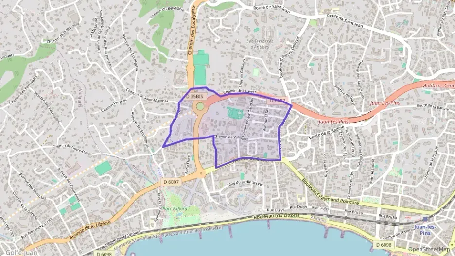 Appartement 50 m² deux pieces à vendre à Antibes