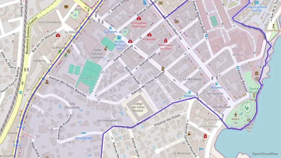 Appartement 65 m² trois pièces à vendre à Antibes