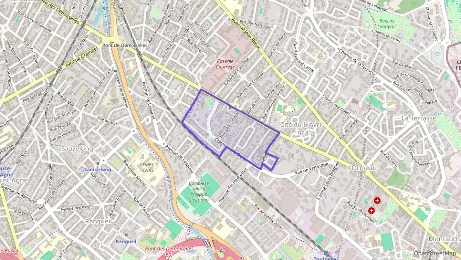 Appartement 63 m² quatre pièces à vendre à Toulouse