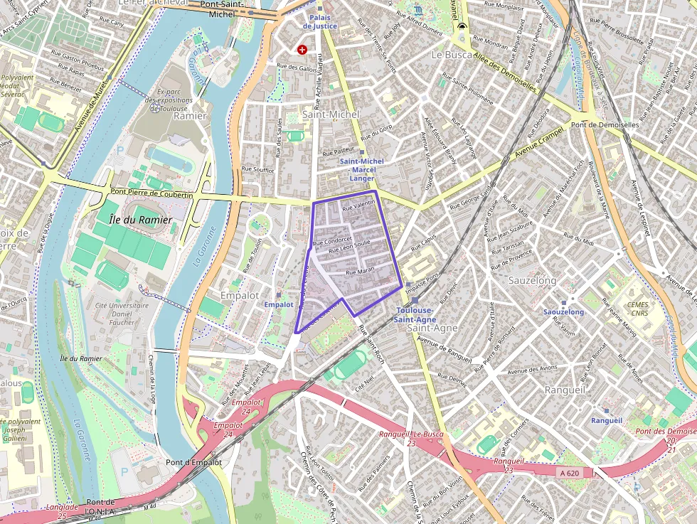 Appartement 40 m² deux pieces à vendre à Toulouse