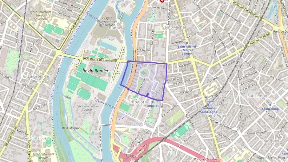 Appartement 81 m² quatre pièces à vendre à Toulouse