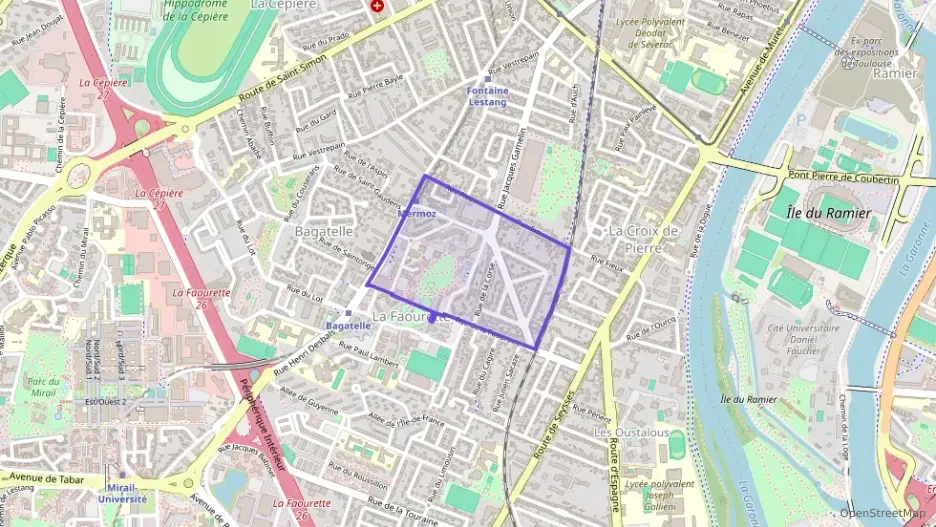 Appartement 80 m² quatre pièces à vendre à Toulouse