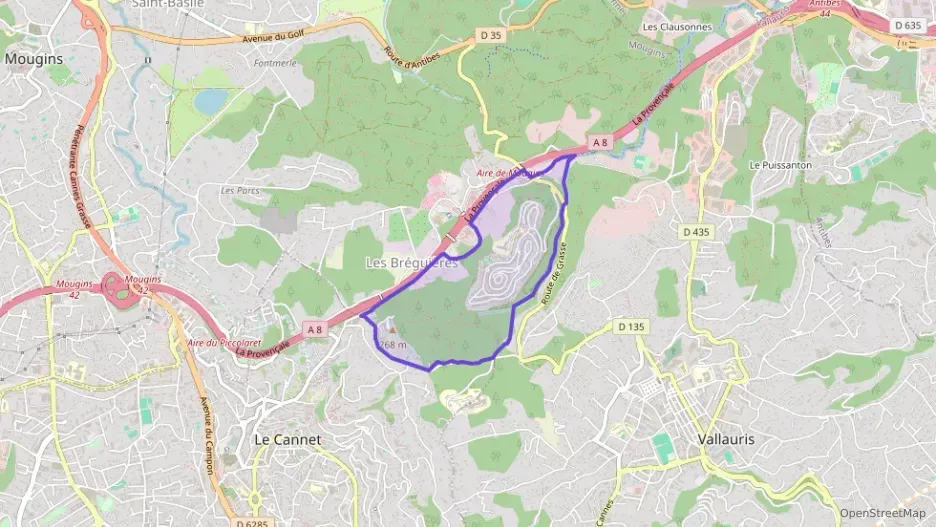 Appartement 87 m² quatre pièces à vendre à Mougins