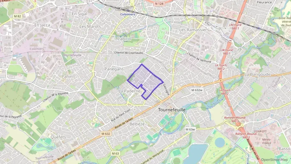 Appartement 61 m² trois pièces à vendre à Tournefeuille
