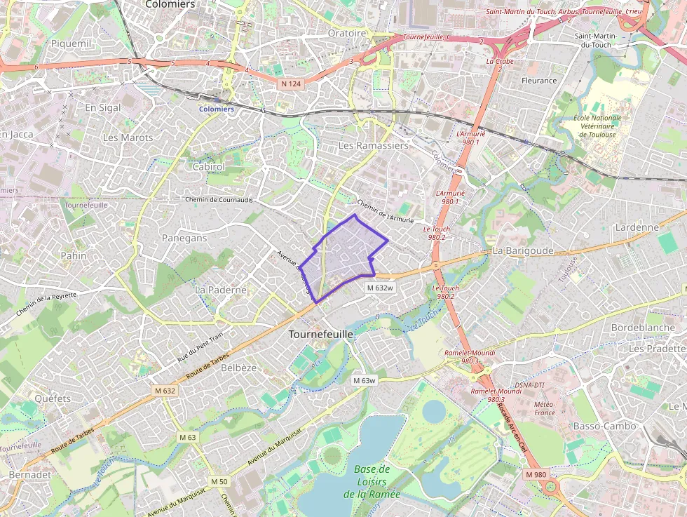 Appartement 87 m² quatre pièces à vendre à Tournefeuille